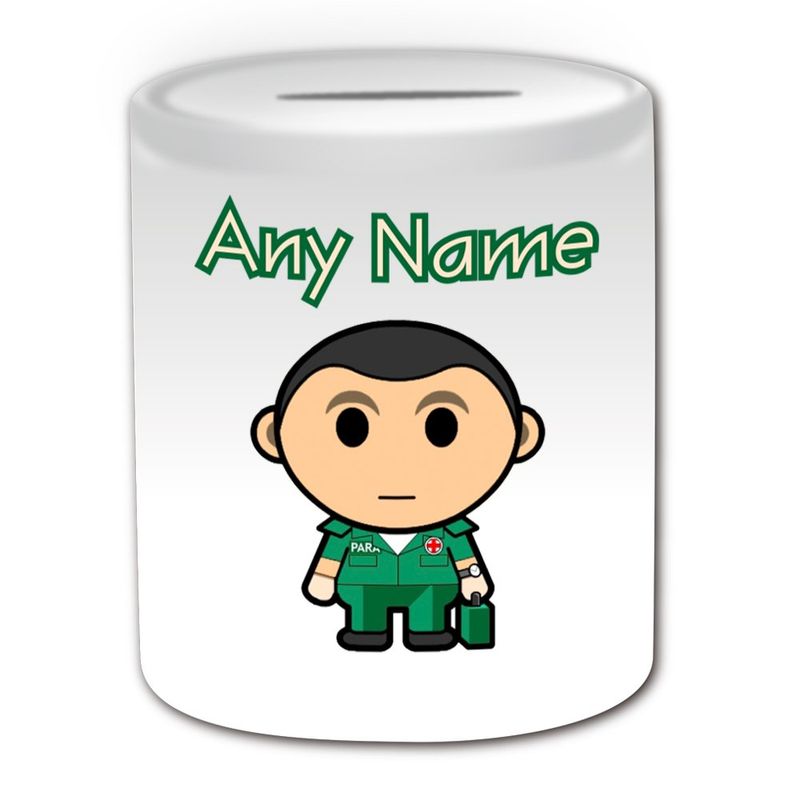 Personalised Money Box - Animal Design - Dog/Puppy Money Box (A