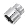 uxcell 3/8-Inch Drive 18mm 6-Point Shallow Socket, Metric, Cr-V