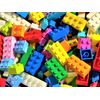 100 LEGO Basic Bricks Blocks Sizes 1x1 1x2 2x2 2x3 2x4 bulk lot mix colors large