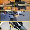 2SET Mini Motorcycle Chrome LED Turn Signals Blinker Lights Amber For Motorcycle