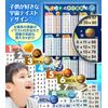 Indian Multiplication Table Bath Poster, Waterproof, A2 Size, Times Table, Learn in the Bath (Space, 1–9)