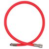XS Scuba Miflex BC/Drysuit Quick Disconnect Hose - Red, 32"