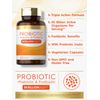 Prebiotic, Probiotic & Postbiotic | 50 Billion CFU 60 Capsules | by Carlyle