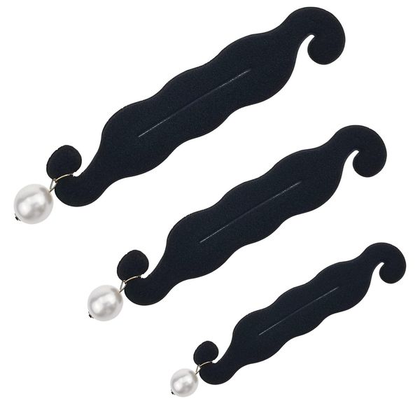 Haarstyling-Zubehör, 3Pcs Haar Flechtwerkzeug, Schwammclip Haarstyling Donut Haar Twist Kranz, Haar Twist Kranz Haarknoten Braid Maker, Haar Donuts Maker Round Chignon für Frauen