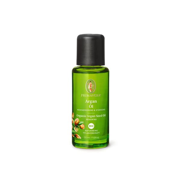 Primavera PV74261 Organic Body Oil, Argan Oil, Bio, 1.0 fl oz (30 ml)