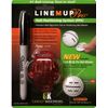 Line M Up Pro Precision Golf Ball Alignment / Identification Tool, Putt Positioning Ball Marker, & Sharpie