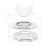 Compactor Perth Cookware Storage M - 24X23X20.3 cm, White Metal Wire Kitchen Organizer