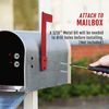 Universal Outgoing Mailbox Flag - Postal Carrier Raised Signal Flags Replacement