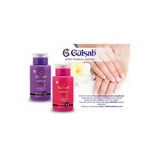 Nail Polish Remover E Vitaminli Pompalı Aseton 175 ml