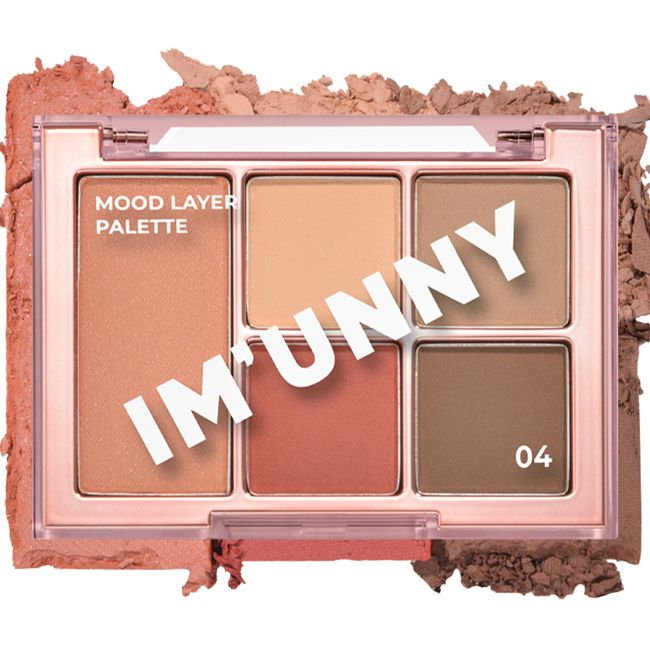 I'm Uni Mood Layer Eyeshadow Palette, 02 Spring Mood, 1EA