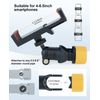 LINCO Universal Microphone Mic Stand Phone Holder Mount for Smartphone iPhone