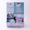 Essenza Shower Bombs 14pc Bin - Revitalizing Eucalyptus & Relaxing Lavender Aromatherapy Luxury Shower Bombs - Height 8.125” Width 5.5” Depth 4.125” Weight 1.31 Lbs - 14 Pc Collection