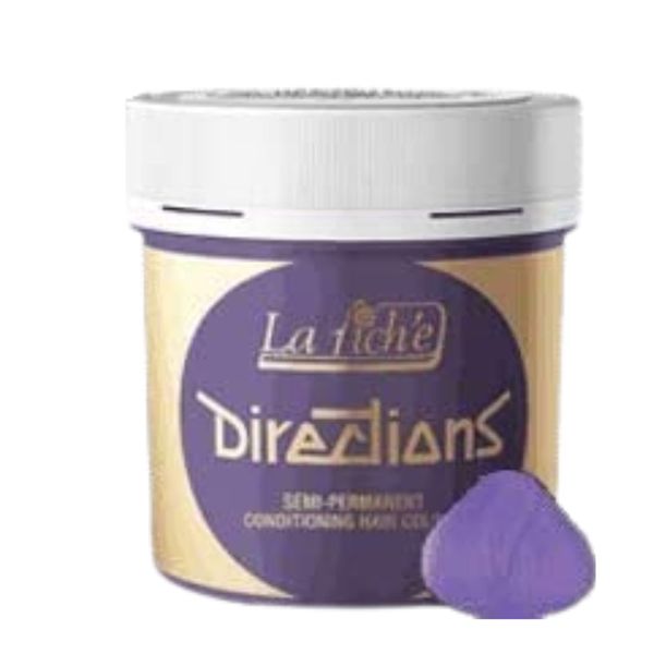 8 X La Riche Directions Semi-Permanent Hair Color 88ml Tubs - White Toner