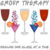 CafePress Group Therapy 4" Round MDF Wood Ornament