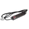 3 Way UK PDU 10 Inch Rack Mount 3m Lead 1U