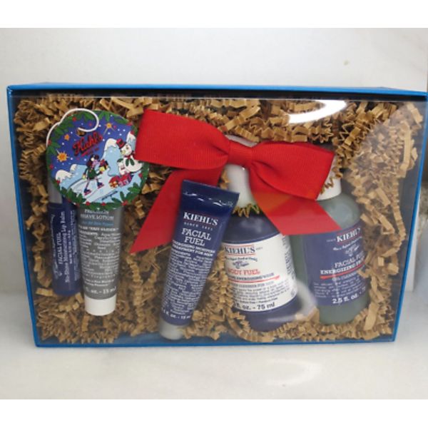 KIEHL'S JEREMYVILLE LIMITED EDITION HEALTHY SKIN FOR HIM GIFT SET BOXED