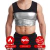 Amy Coulee Men's Sauna Vest, Silver
