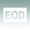 RDW Explosive Ordnance Group Sticker - Decal - Die Cut - EOD - White 6.00" x 3.77"