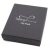 Super Car Design Black & Silver Hip Flask 5oz Razzle Dazzle - TP126