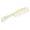 VOCOSTE Hair Comb Wide Teeth Antistatic Thick Curly Hair Products Detangling Comb for Wet and Dry Beige 1pc