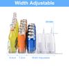 5pack Soda Can Organizer for Refrigerator Self-Pushing Drink Organizer