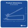 hb-digital Tool Pliers for Cage Nuts M4 M5 M6 Tool for Installation in Rack Mounting