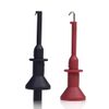 Haptufer Test Hooks Clips Universal Digital Multimeter Test Hook Straight Test Probe Extension Hook Needle 4mm