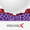 Butterfly Table Tennis Rubber Buggler 006: Red 1.7 00470