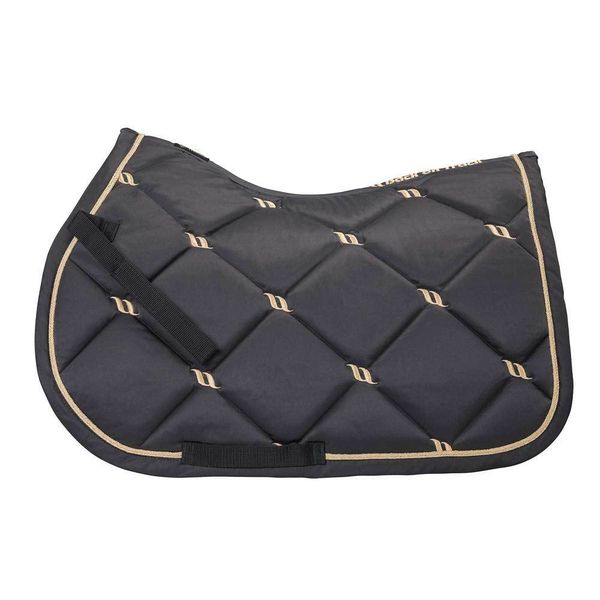 Back on Track® Welltex Nights Collection Saddle Pad Jump VS Graphite Size Full
