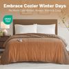 Heated Blanket, Eletric Full Size Blanket, Soft, Ribbed, Plush Heating Blanket F