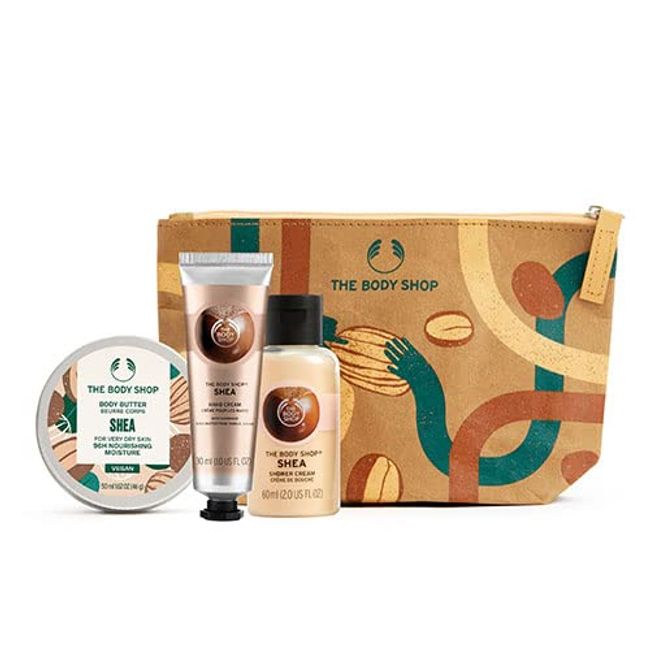 The Body Shop Pouch Gift, Shea, Genuine Product