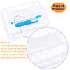 New brothread 3 Layers Stackable Clear Storage Box/Organizer for Holding 60 Spools Home Embroidery & Sewing Thread (Spool Size Requirement: Height≤2.2"/5.6CM; Width≤1.69"/4.3CM)