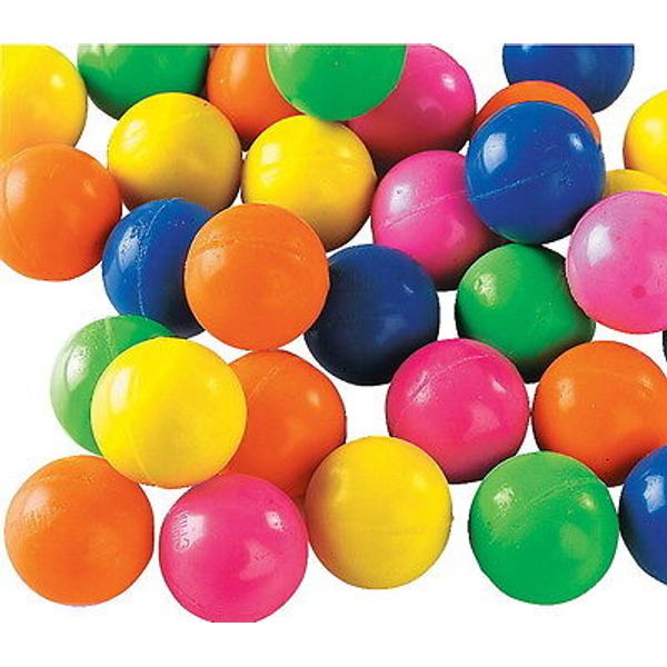 50 SOLID COLOR 27MM SUPERBALLS, HIGH BOUNCE, BOUNCY BALLS, SUPER FAST SHIPPING!