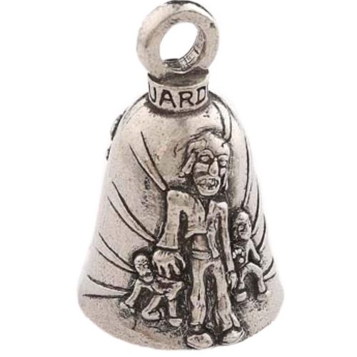 Guardian Bell Zombie Hunter Motorcycle Biker Luck Riding Bell or Key Ring
