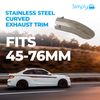 Simply ETC70 Exhaust Trim, 44-66 mm