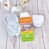 Teeth Whitening Trays Moldable Mouth Trays 4 Dental Tray Form Shape Perfectly 2 Travel Storage Cases Included Fit Upper Lower Tooth Bleaching Moldable Guards Compatible with Opalescence Gel