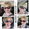 PHOCAS Pixie Cut Wigs Short Stylish Fluffy Layer Wig None Lace Replacement Wig with Bangs for Women Brown Mix Blonde Wig Short