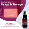 Clear Voice Vocal Spray, Strawberry Lemonade