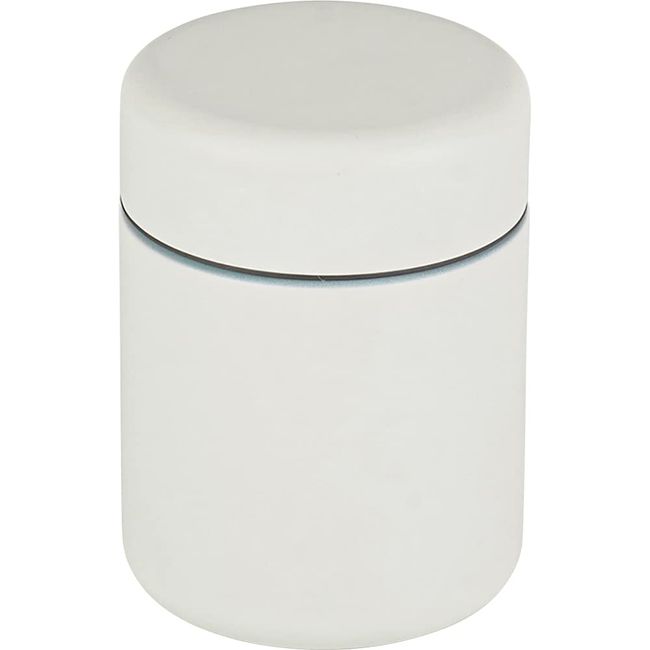 Wahei Freiz RH-1594 Bento Lunch Soup Jar, 13.5 fl oz (400 ml), White, Hot and Cold Insulated, Vacuum Insulated, Kihonno