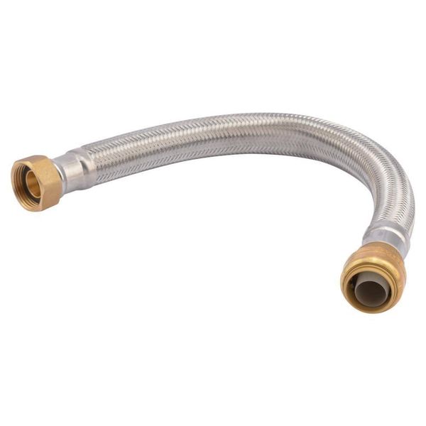 SharkBite U3088FLEX15LF 15 x 3/4 in. Water Heater Connector