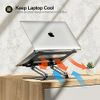 Laptop Notebook Stand Holder Ergonomic Adjustable Laptop Stand Portable Riser