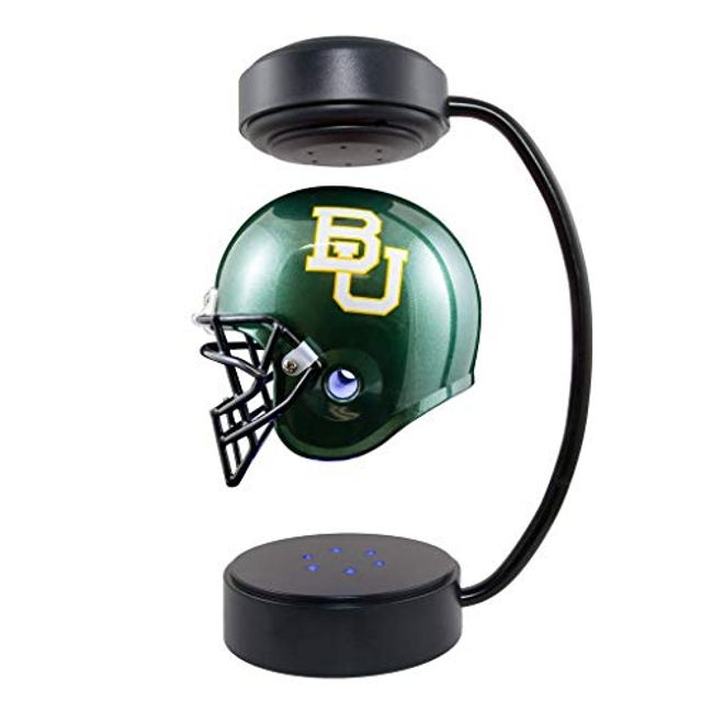 Baylor Bears NCAA Hover Helmet - Collectible Levitating Football Helmet with Electromagnetic Stand