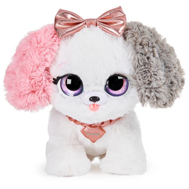  Present Pets, Fancy Puppy Interactive Surprise Plush Toy Pet  with Over 100 Sounds & Actions (Style May Vary), Girls Gifts, Kids Toys for  Girls : Pet Supplies