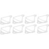 WH16X513 General Electric  Drain Hose Clip New 8 Pack