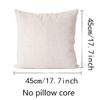 4 Pcs/ Set Christmas Decorative Pillowcases 17.7 X 17.7 In