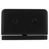 CRL PPH01MBL Matte Black Prima 01 Series Top or Bottom Mount Hinge