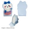 Chiikawa CW 46280 Chiikawa Die-Cut Fabric Mirror, Cute Petit Pla, Nagano Makeup, Folding Mirror, Makeup Hand Mirror