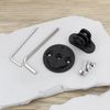 Create idea Secure Bike Camera Male Mount Adapter Compatible with Garmin Edge Computer Mount