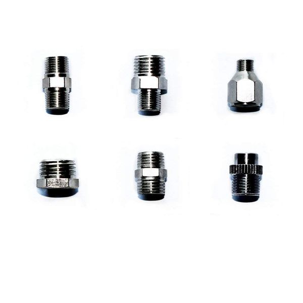 ABESTAIR 6 pcs Airbrush Hose Adaptor Set