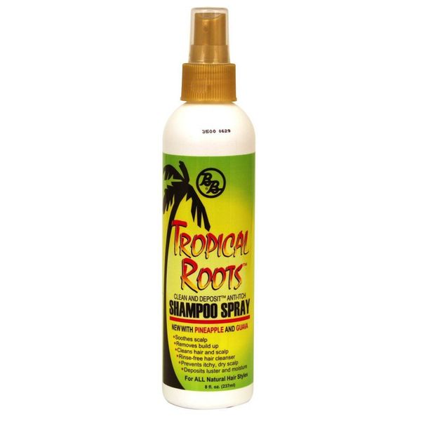 Bronner Brothers Tropical Roots Shampoo Spray, 8 Fl Oz